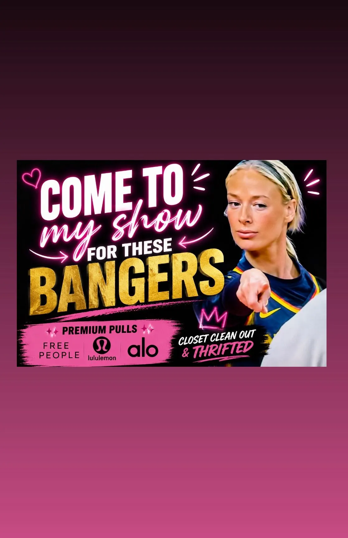 Thumbnail for live show