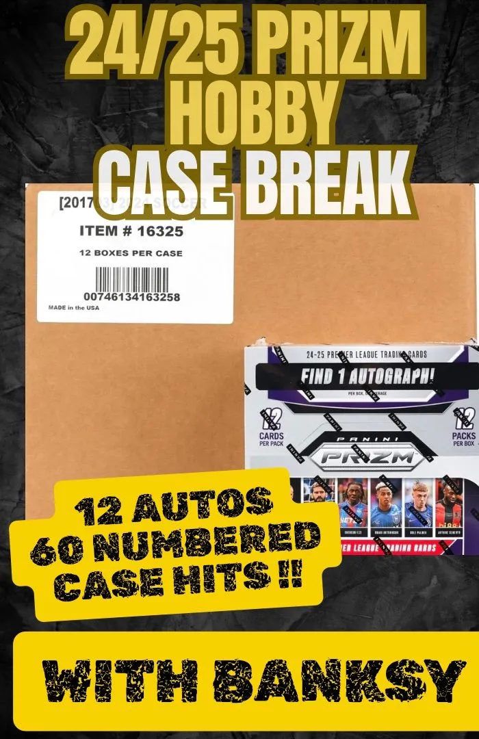 CASE BREAK! 24/25 PANINI PRIZM PREMIER LEAGUE HOBBY