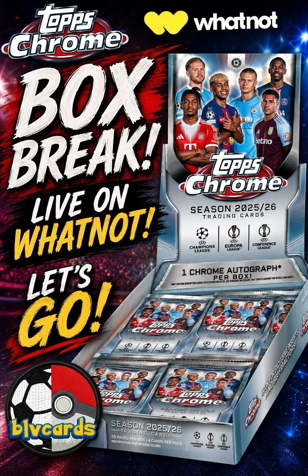 £1 STARTS CHROME UCC HOBBY BOX