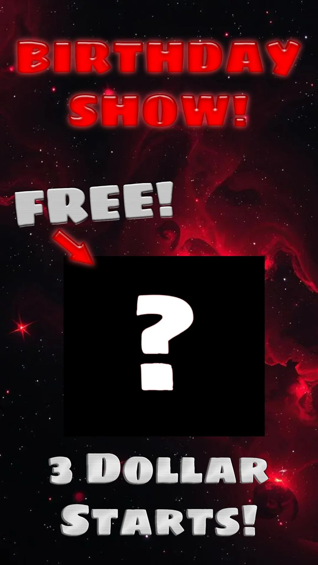 Thumbnail for live show