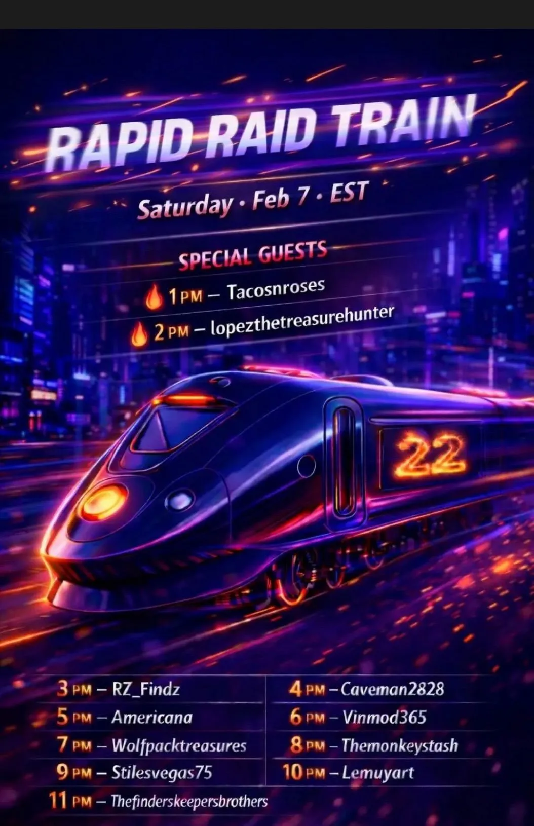 Thumbnail for live show