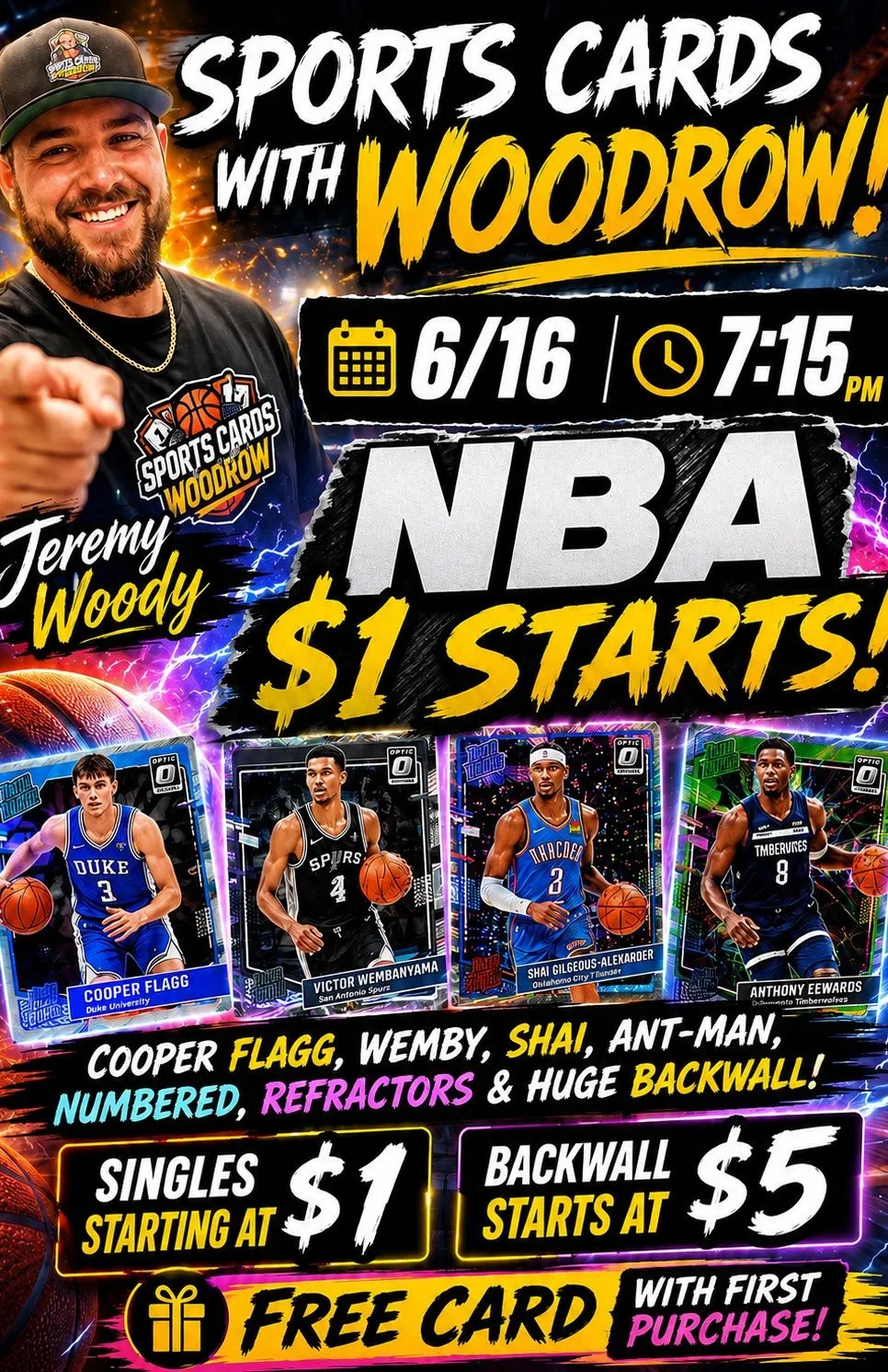 Thumbnail for live show