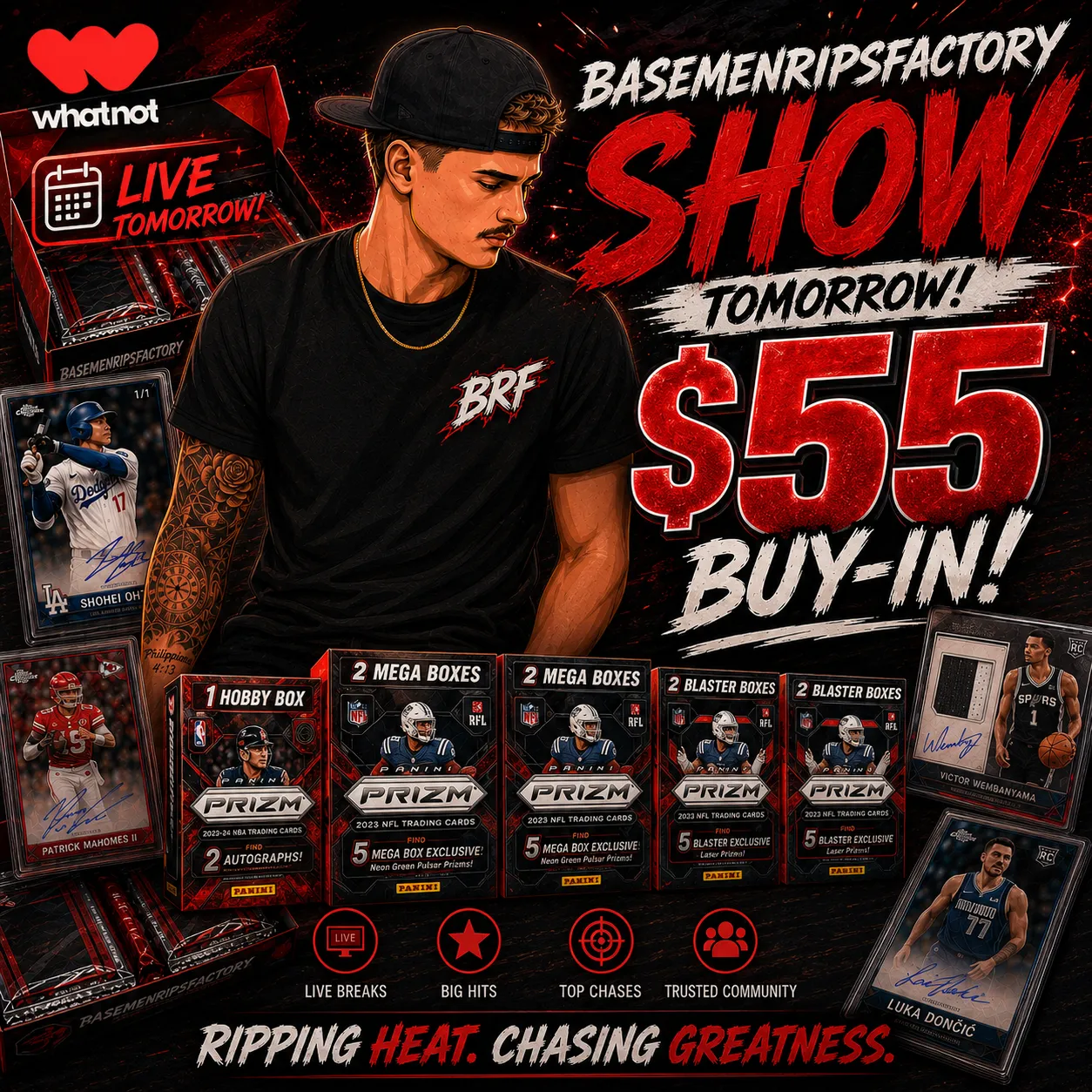 Thumbnail for live show