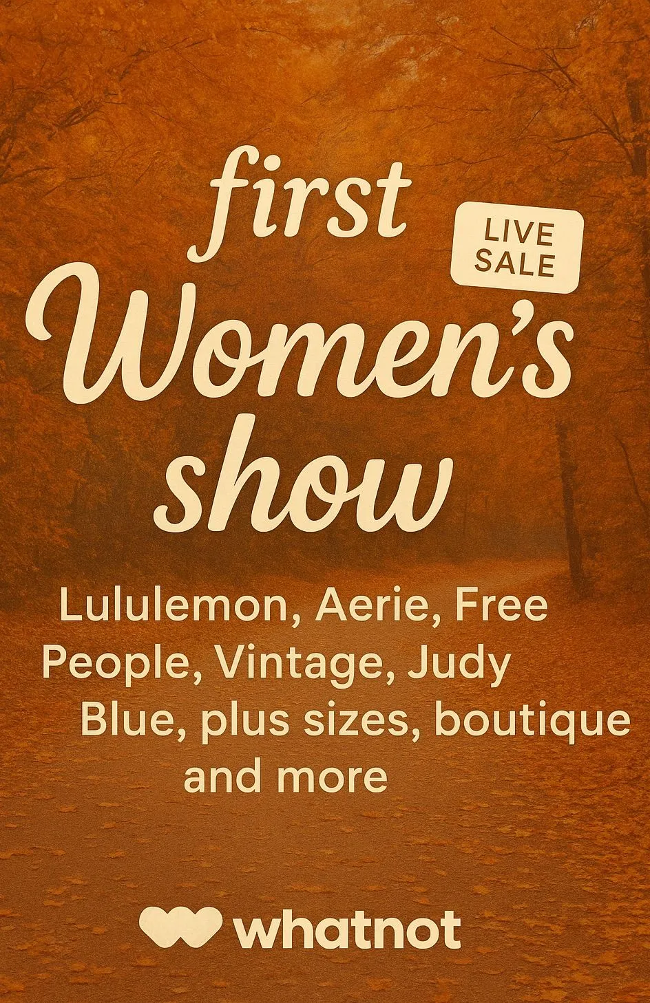 Thumbnail for live show