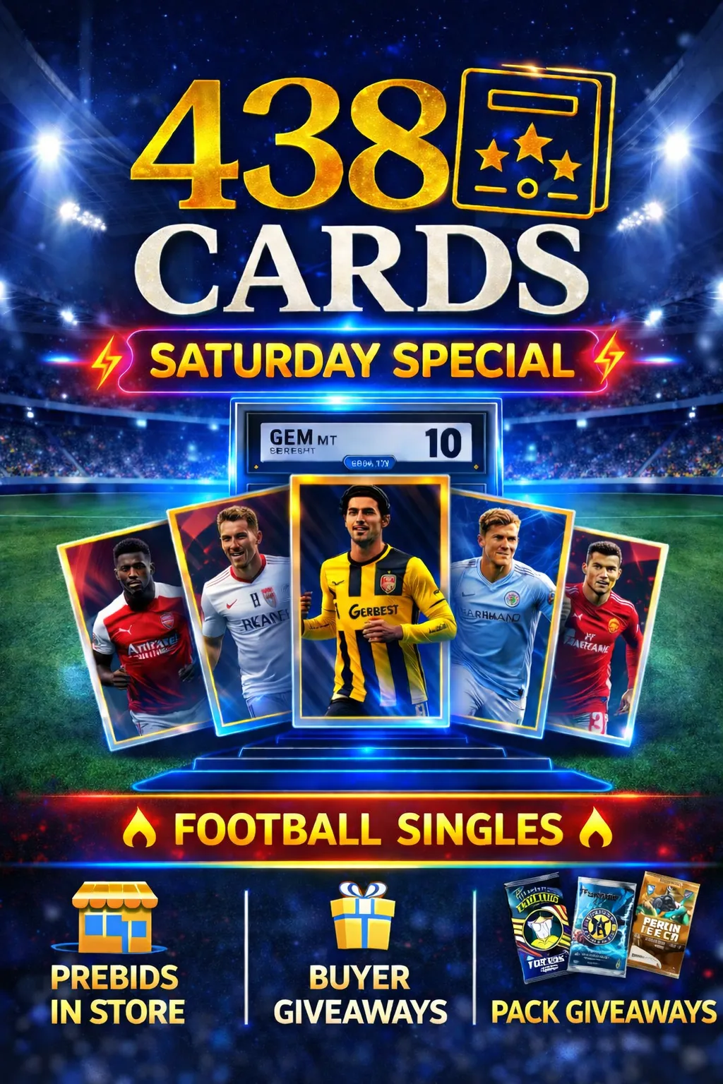 SATURDAY SPECIAL!!🔥⚽PREBIDS LIVE💥FREE SHIPPING, PACKS & BUYERS GIVVYS!!🎁🚤