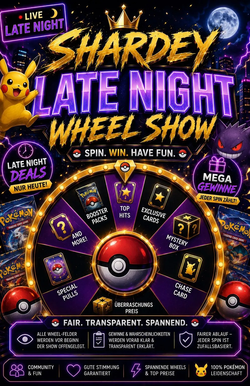 Thumbnail for live show