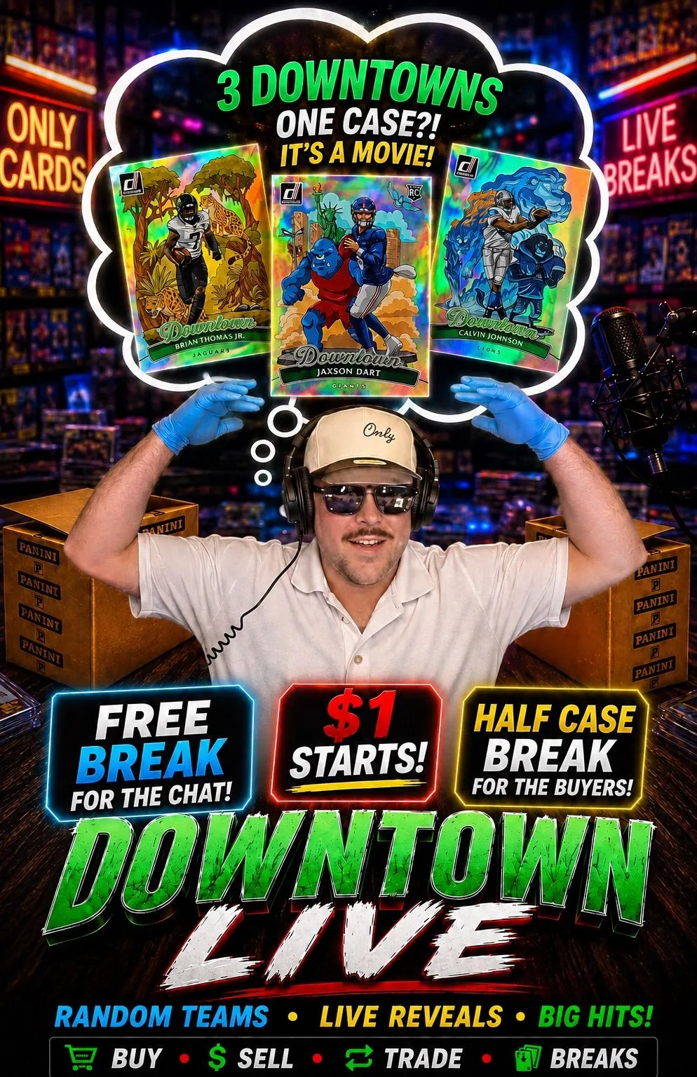 Thumbnail for live show