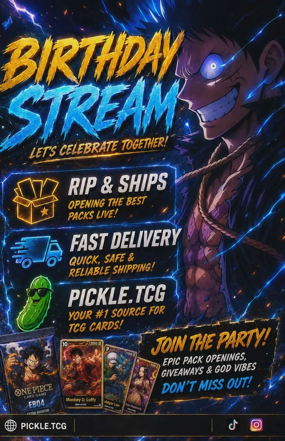 Thumbnail for live show