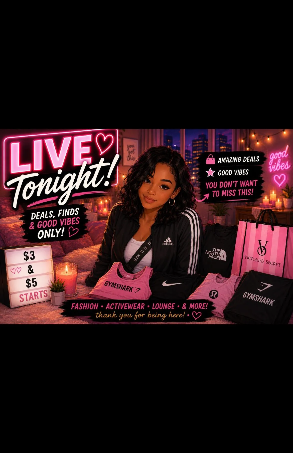 Thumbnail for live show