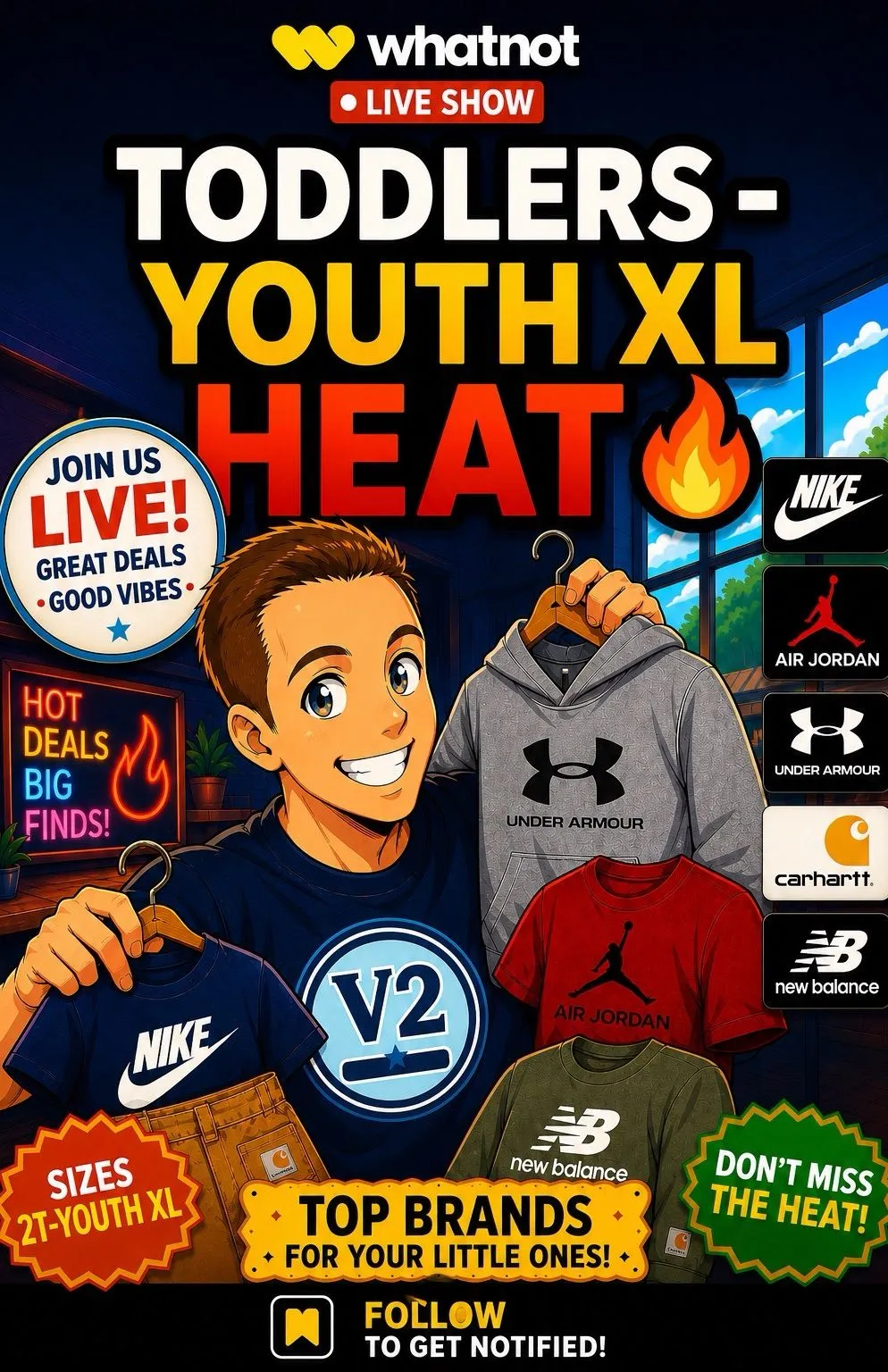 Thumbnail for live show