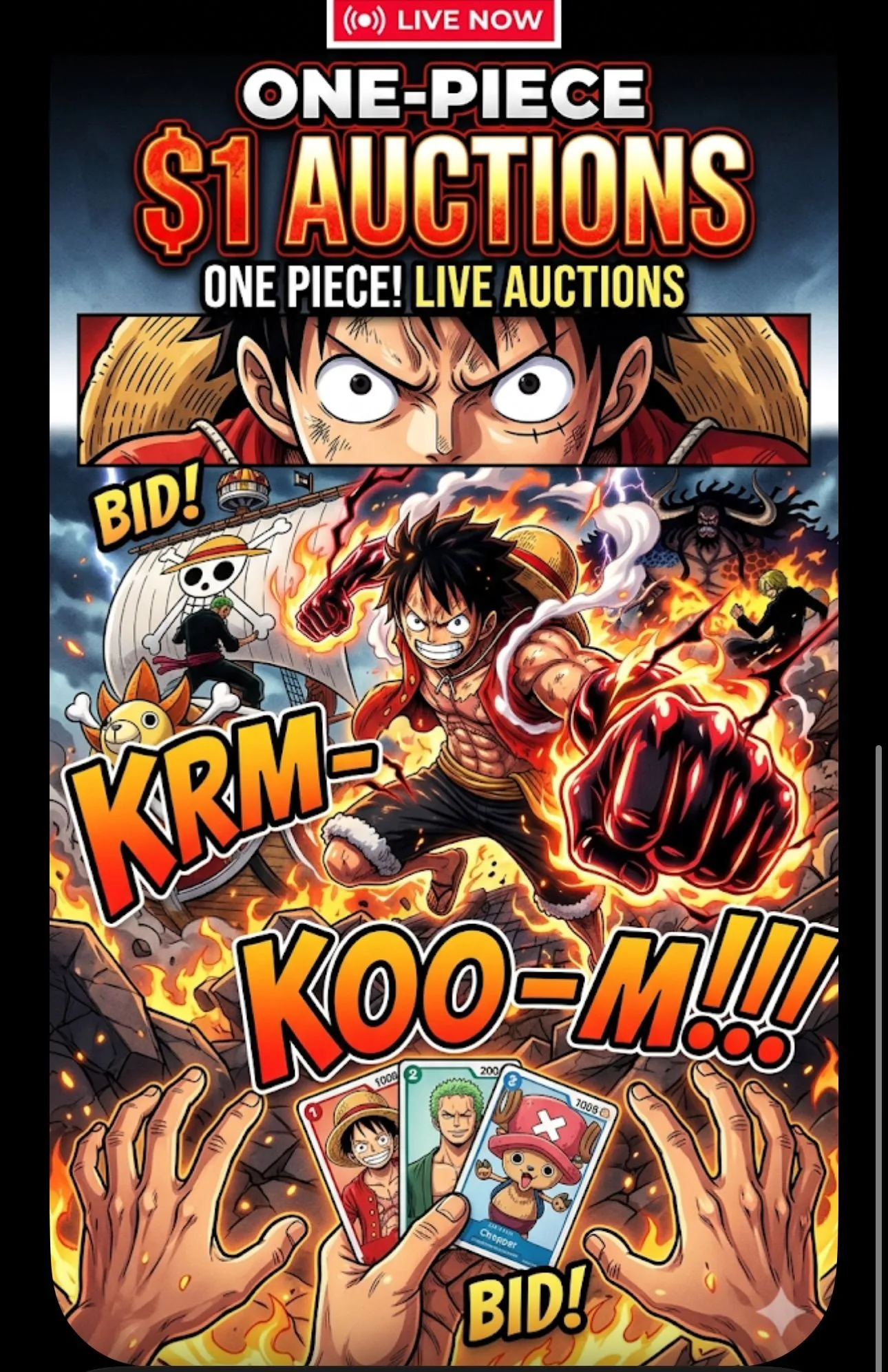 Thumbnail for live show