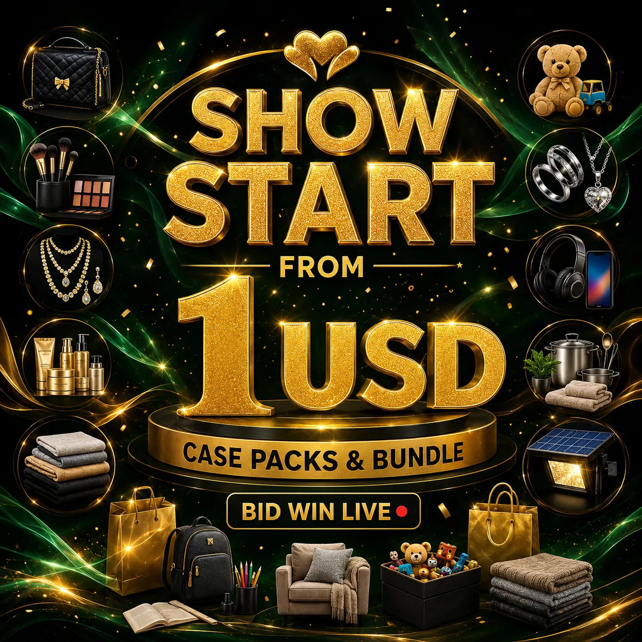 Thumbnail for live show
