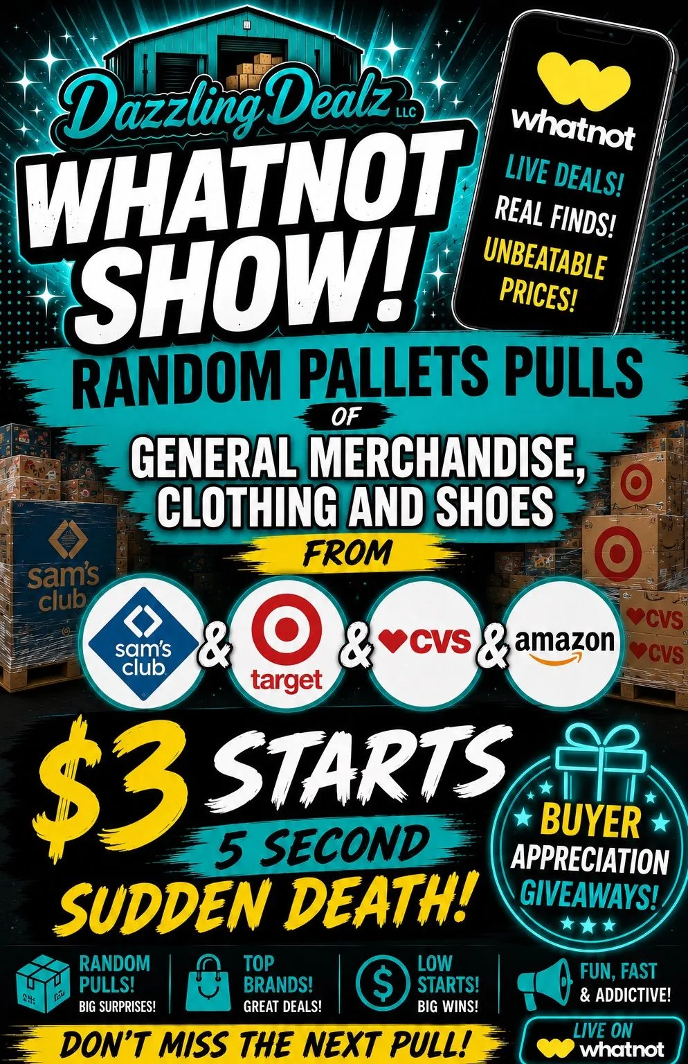 Thumbnail for live show