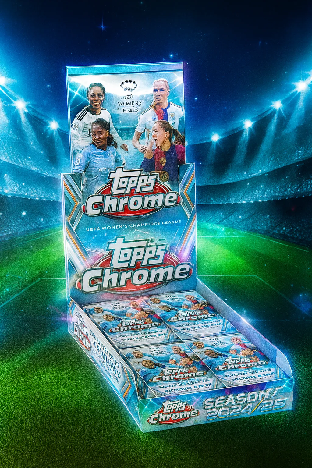 Topps Chrome UEFA Women's Champions League 2024-25 Hobby Box Breaks