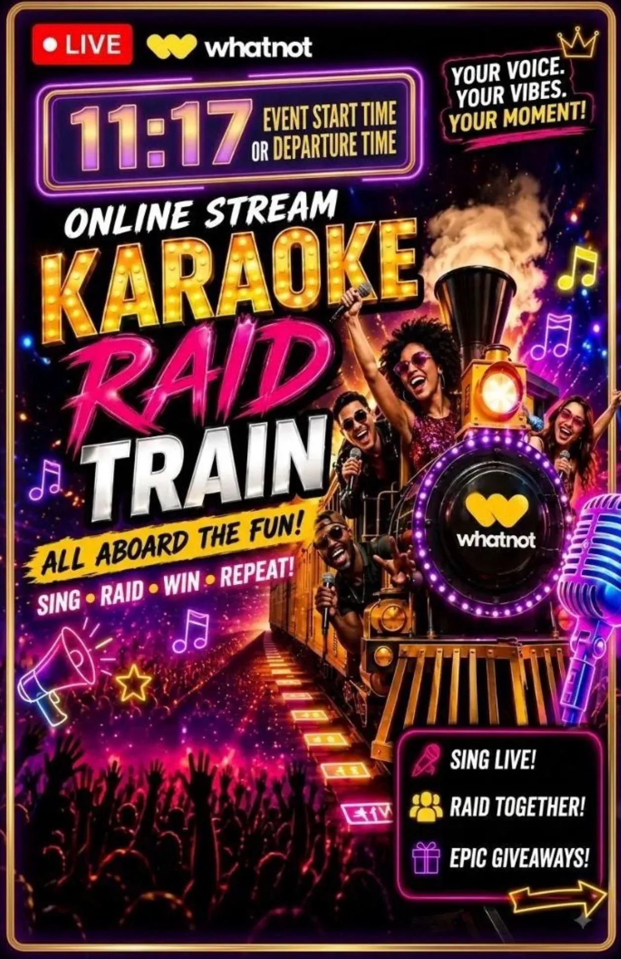 Thumbnail for live show