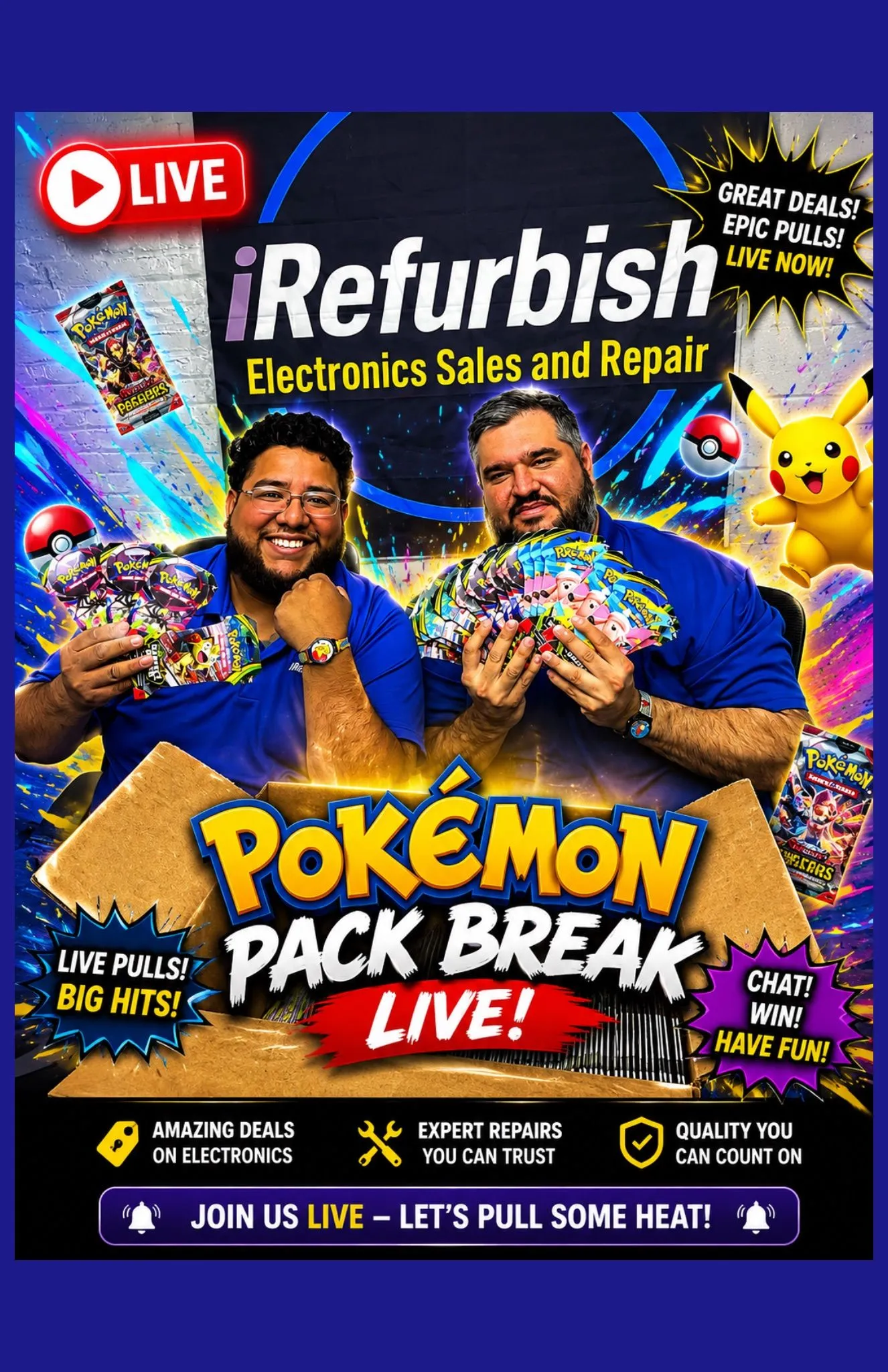 Thumbnail for live show