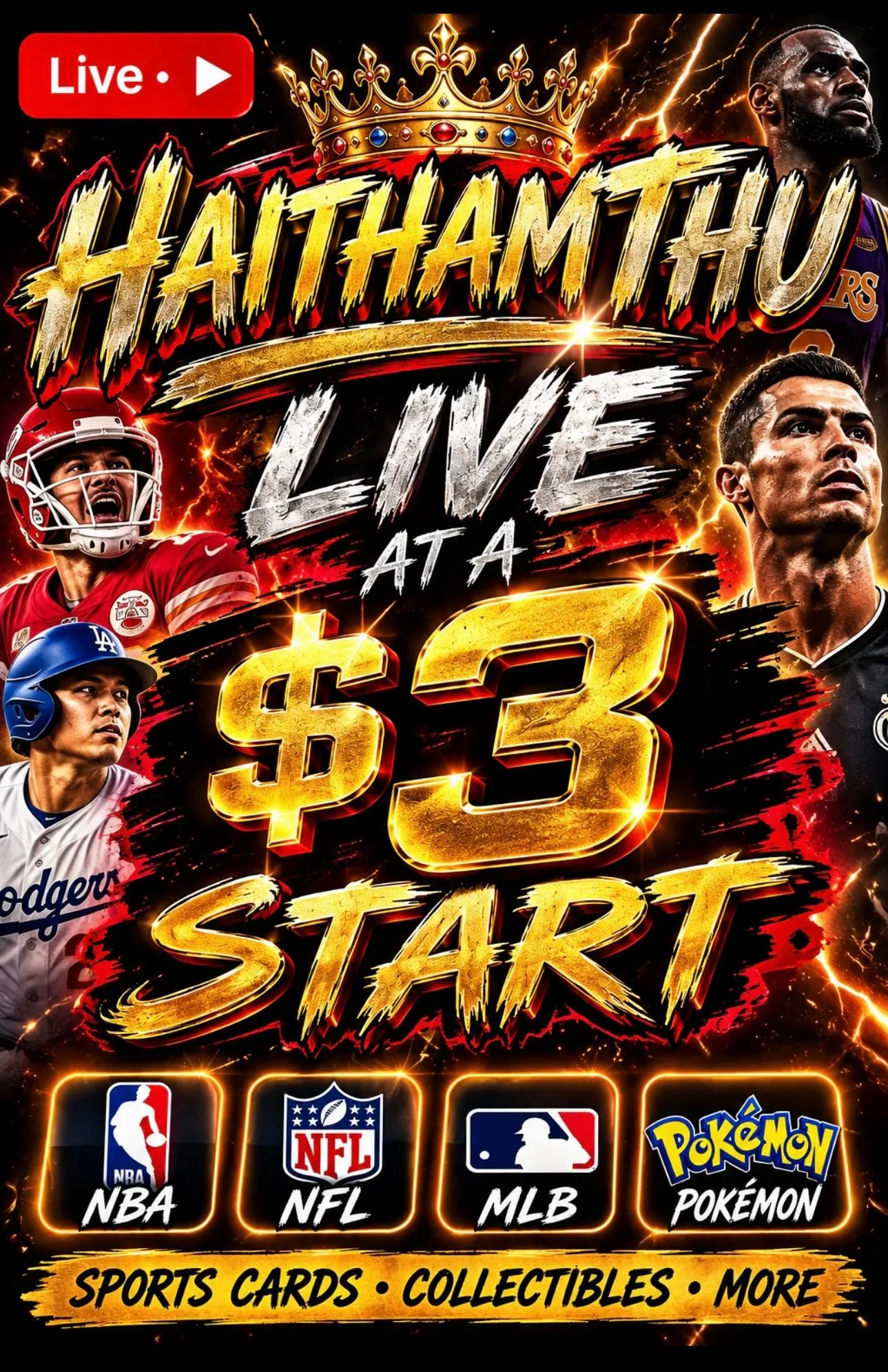 Thumbnail for live show