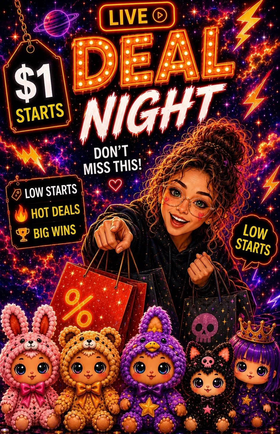 Thumbnail for live show