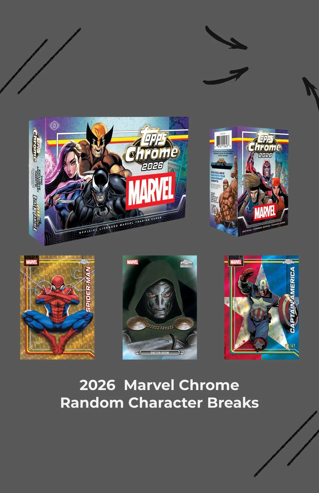 🇩🇪 🔥 2026 MARVEL CHROME PYC BREAK 🔥