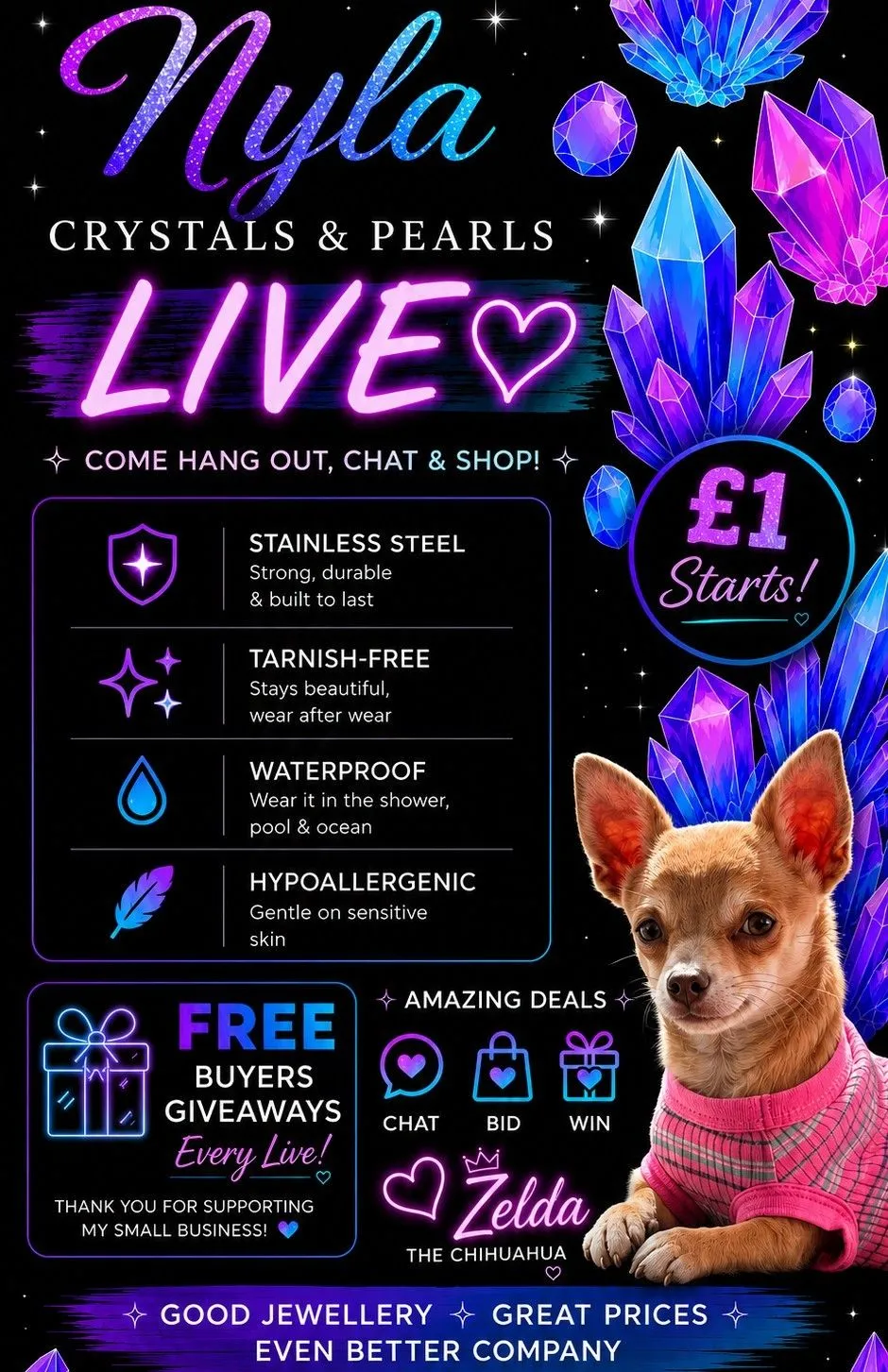 Thumbnail for live show
