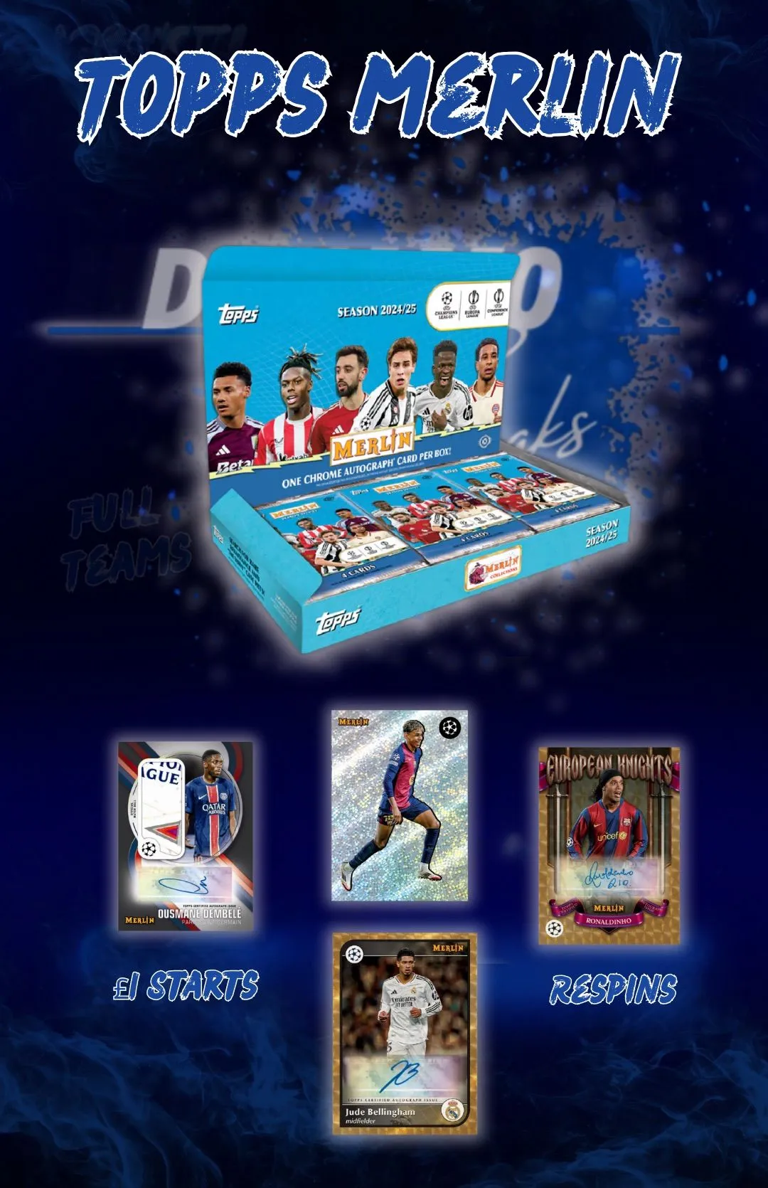 TOPPS MERLIN UCC BOX BREAKS