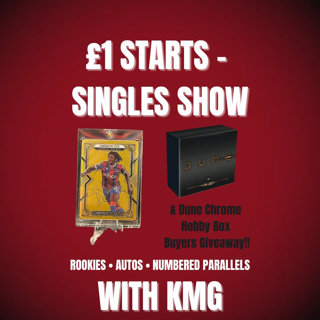 £1 START SINGLES SHOW! HOBBY BOX BUYERS GIVEAWAY!