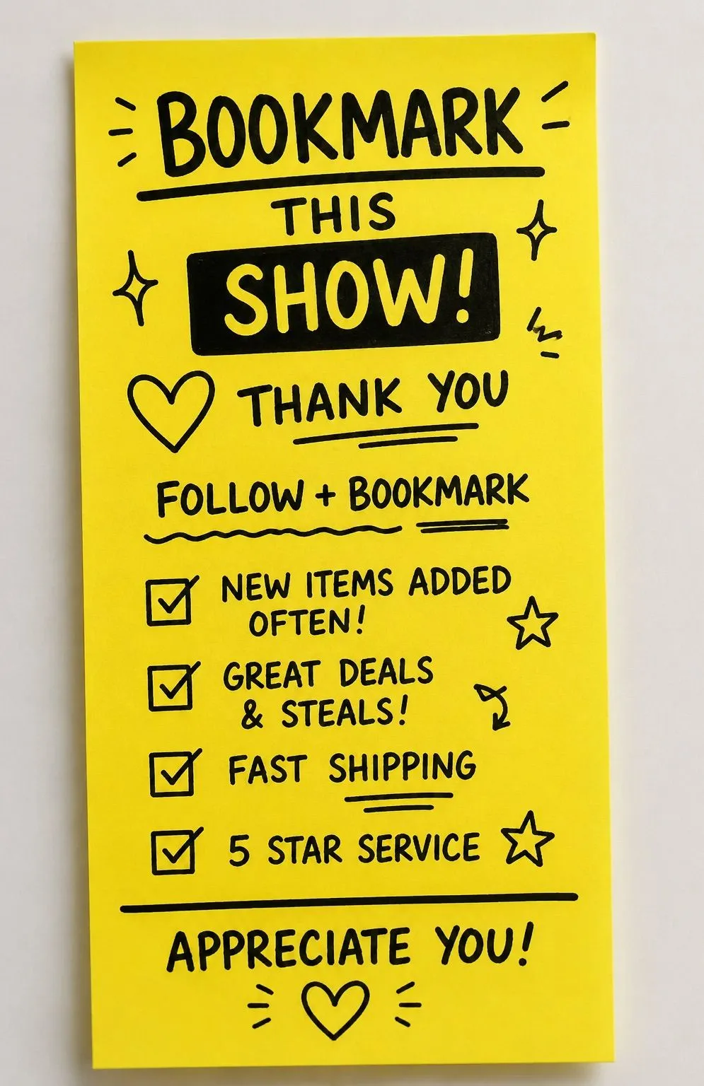 Thumbnail for live show