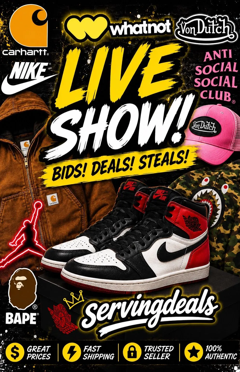 Thumbnail for live show