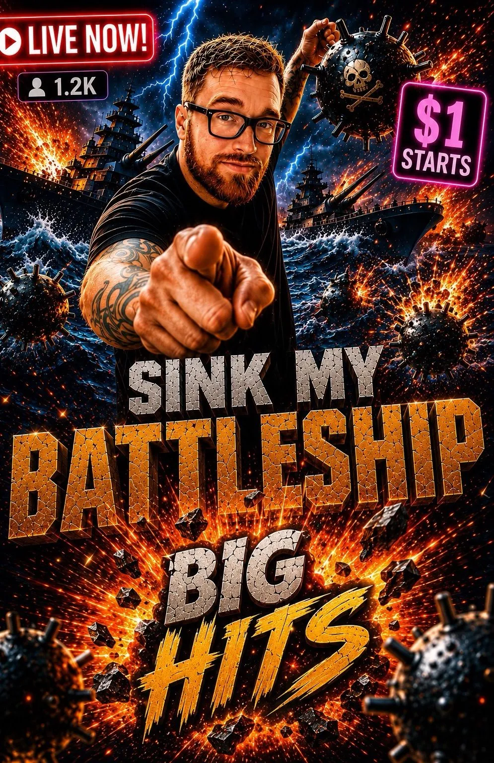 Thumbnail for live show