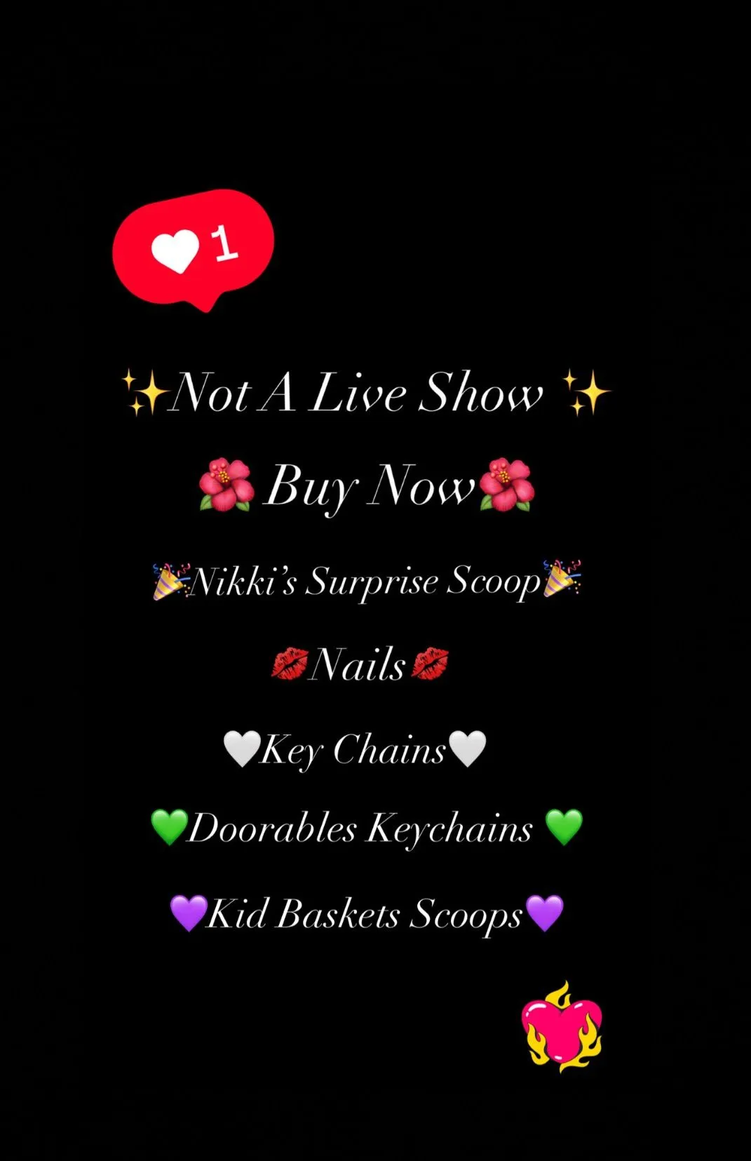 Thumbnail for live show
