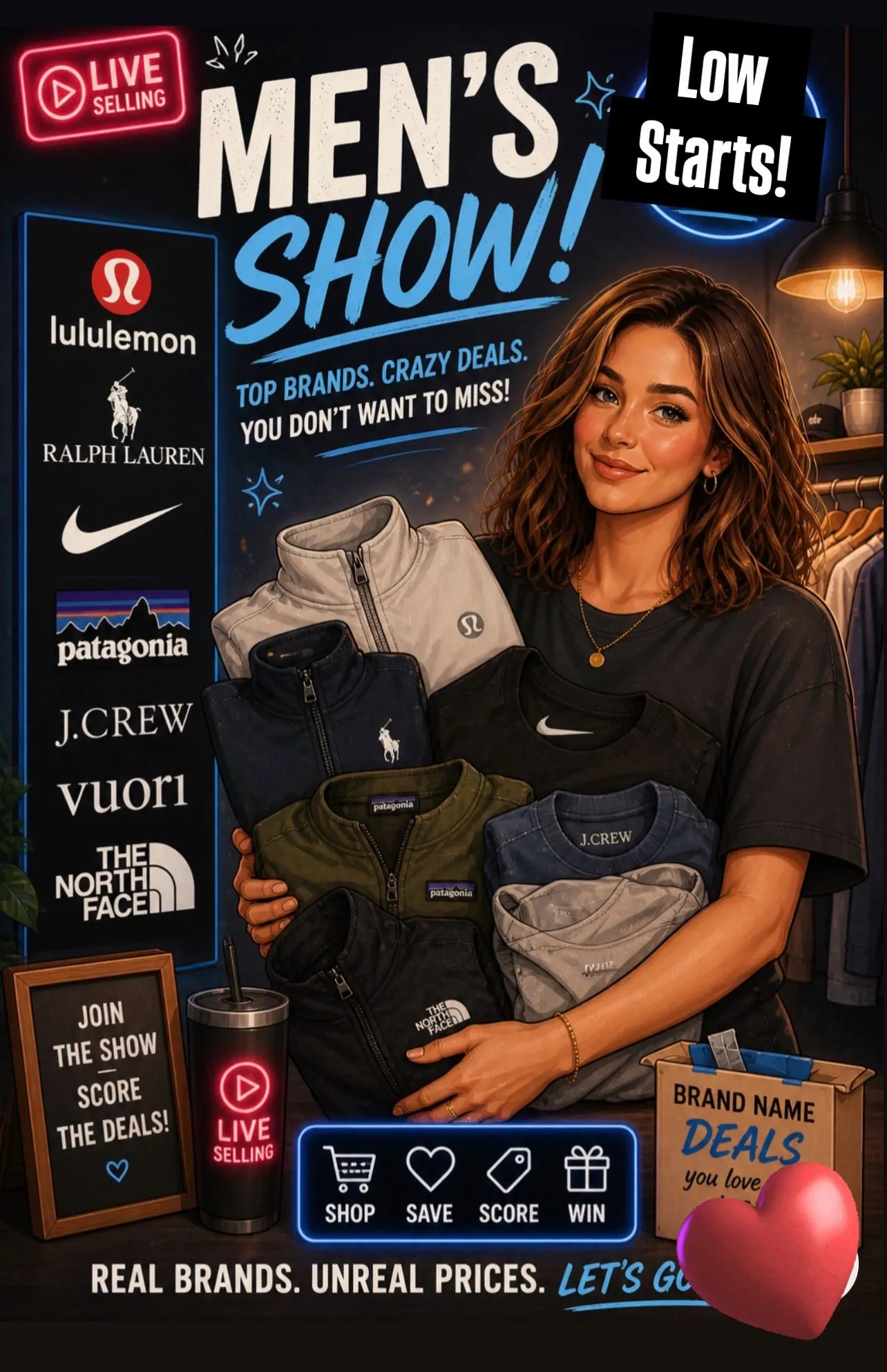 Thumbnail for live show