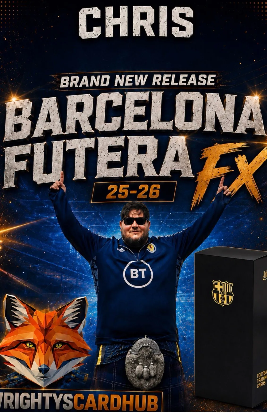 💥 BRAND NEW BARCELONA FUTERA FX 25-26 💥