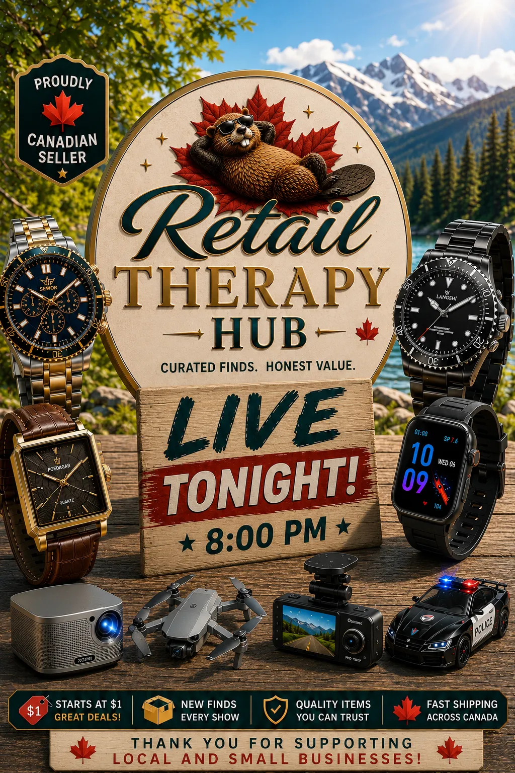 Thumbnail for live show