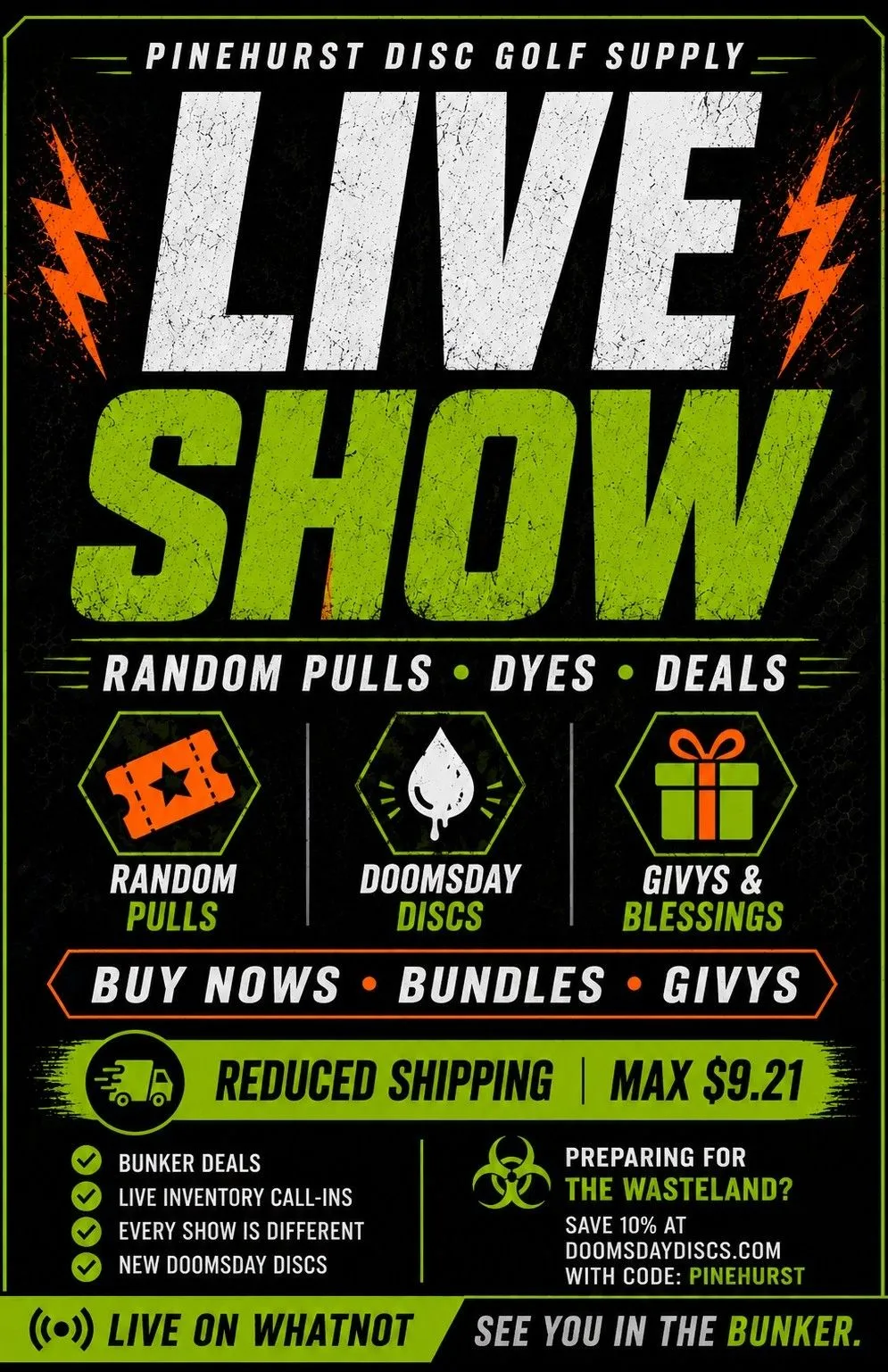 Thumbnail for live show