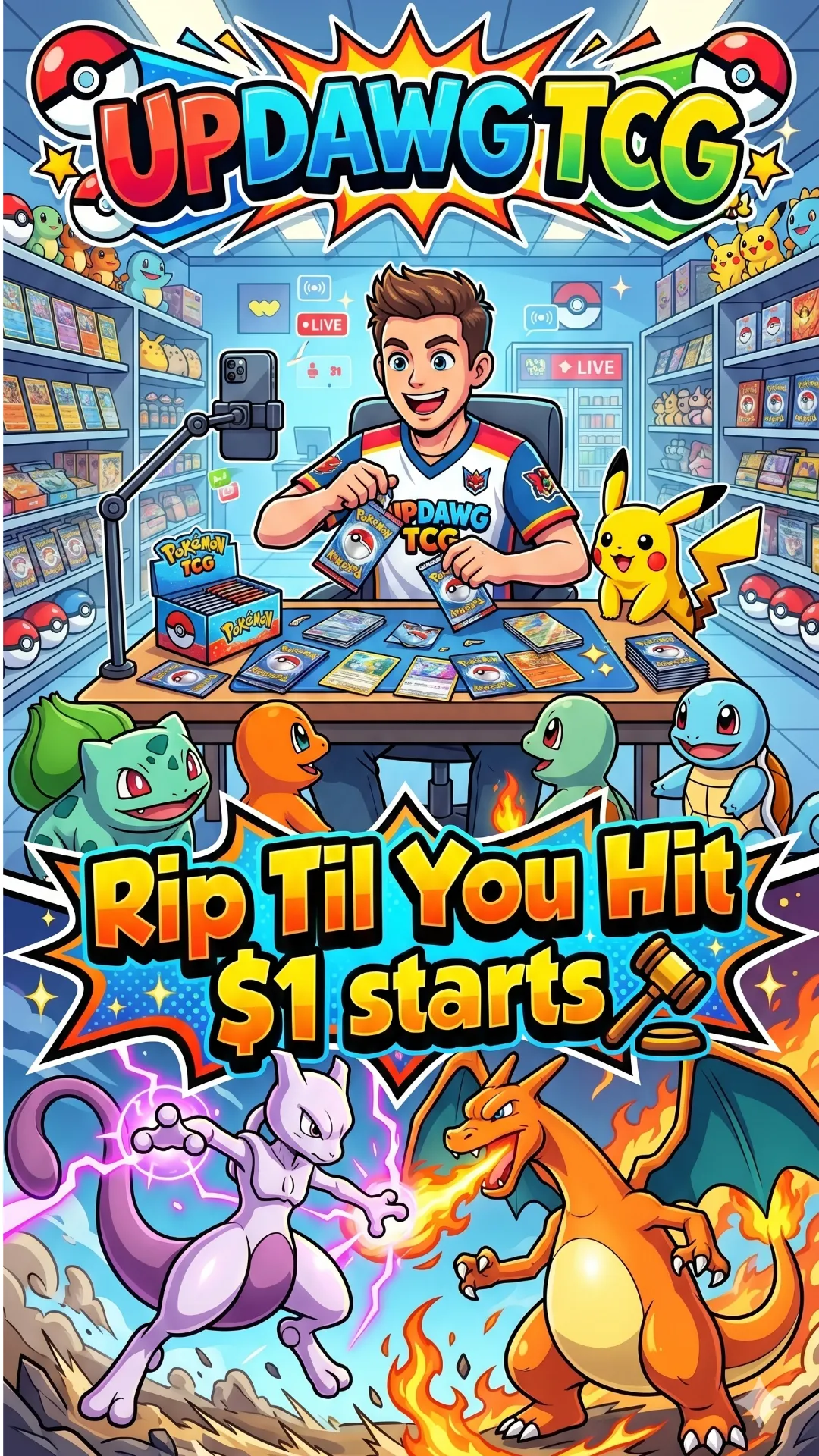 Thumbnail for live show