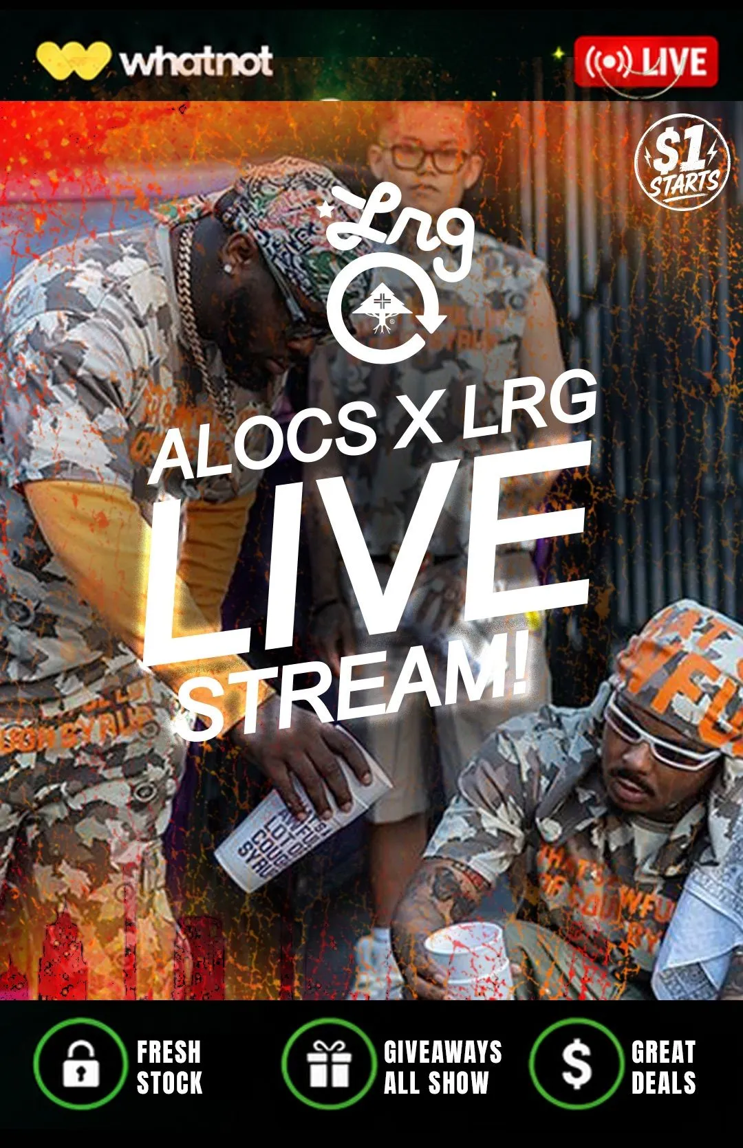 Thumbnail for live show