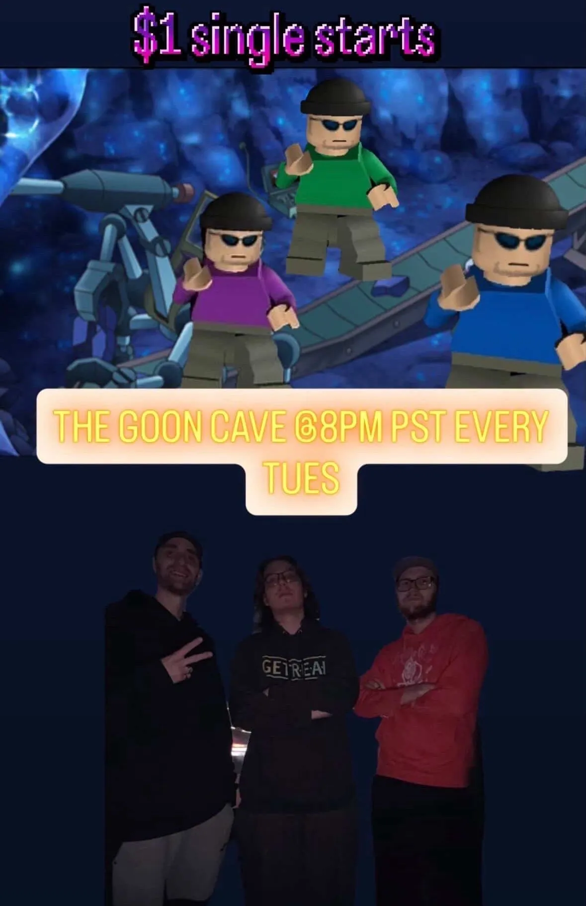 Thumbnail for live show