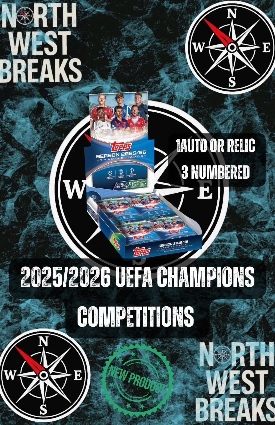 £1 STARTS FULLTEAMS* Topps UCC 25/26 Flagship