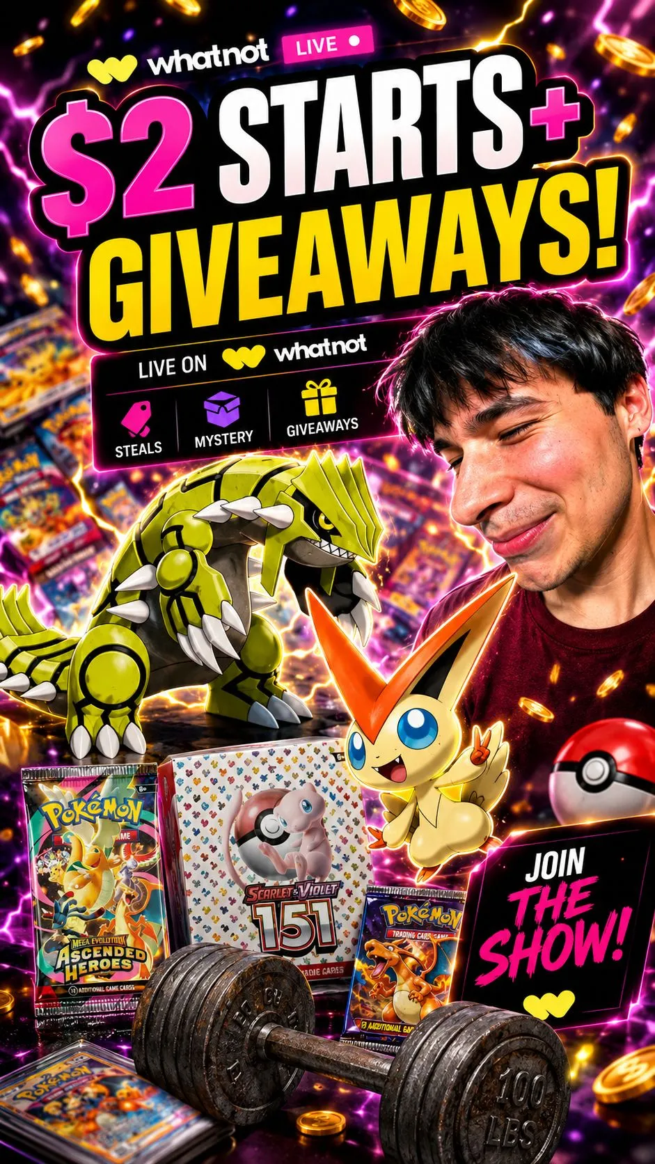 Thumbnail for live show