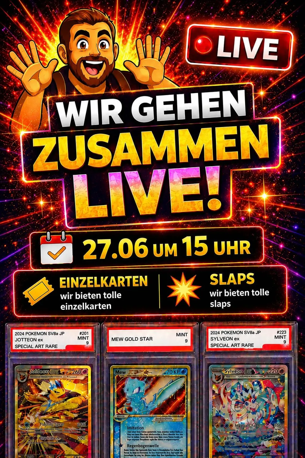 Thumbnail for live show