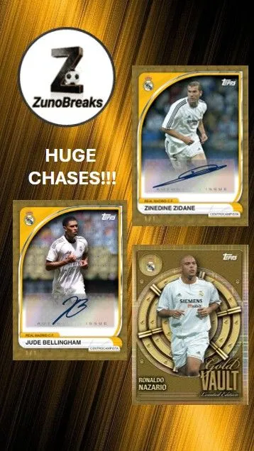 FREE CARDS & £2 STARTS!! Double Real Madrid Box Break
