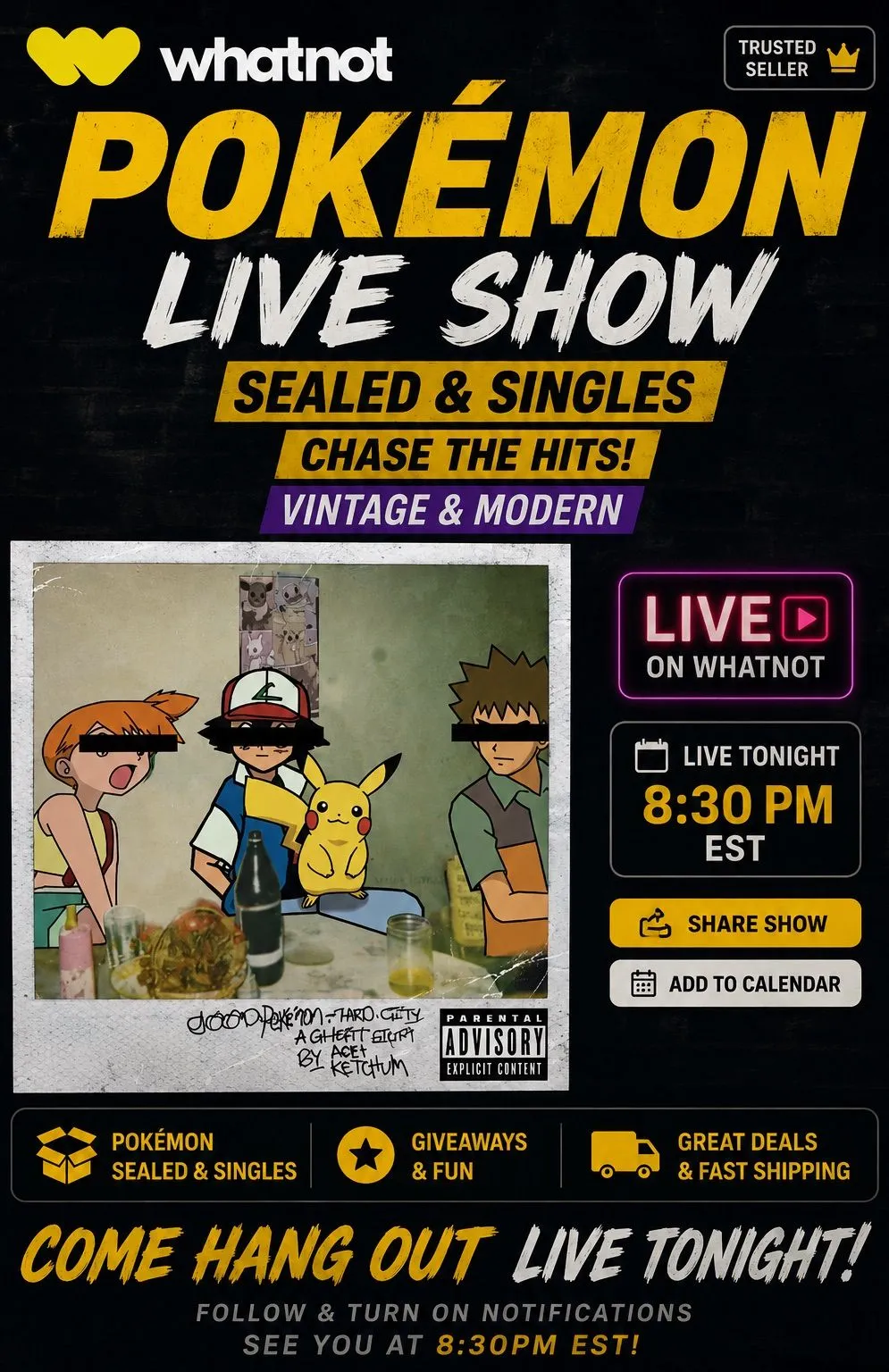 Thumbnail for live show