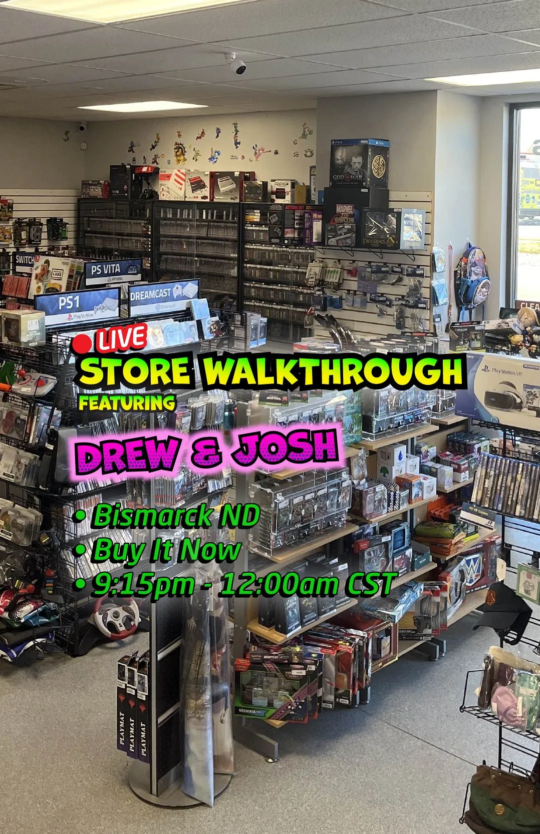 Thumbnail for live show