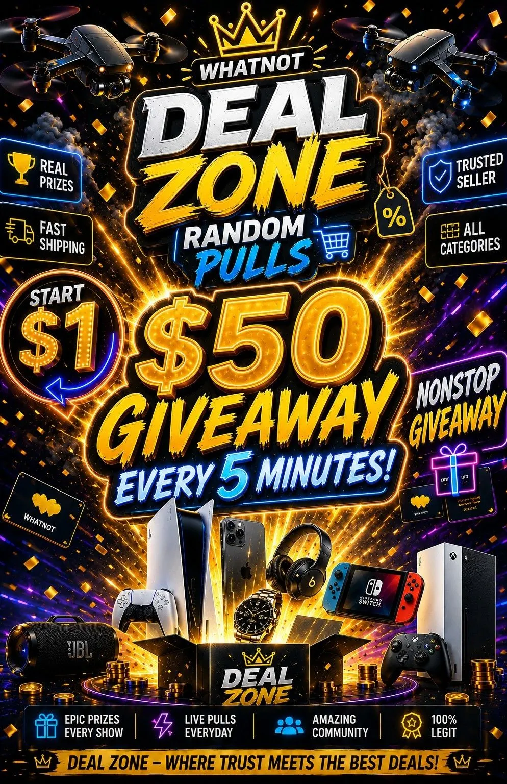 Thumbnail for live show