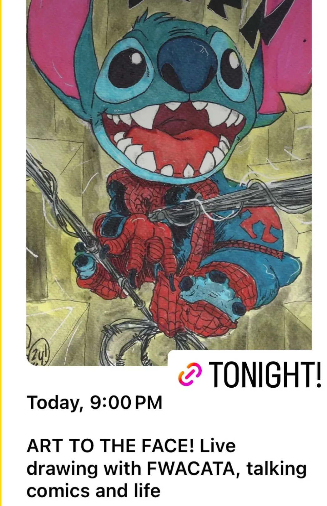 Thumbnail for live show