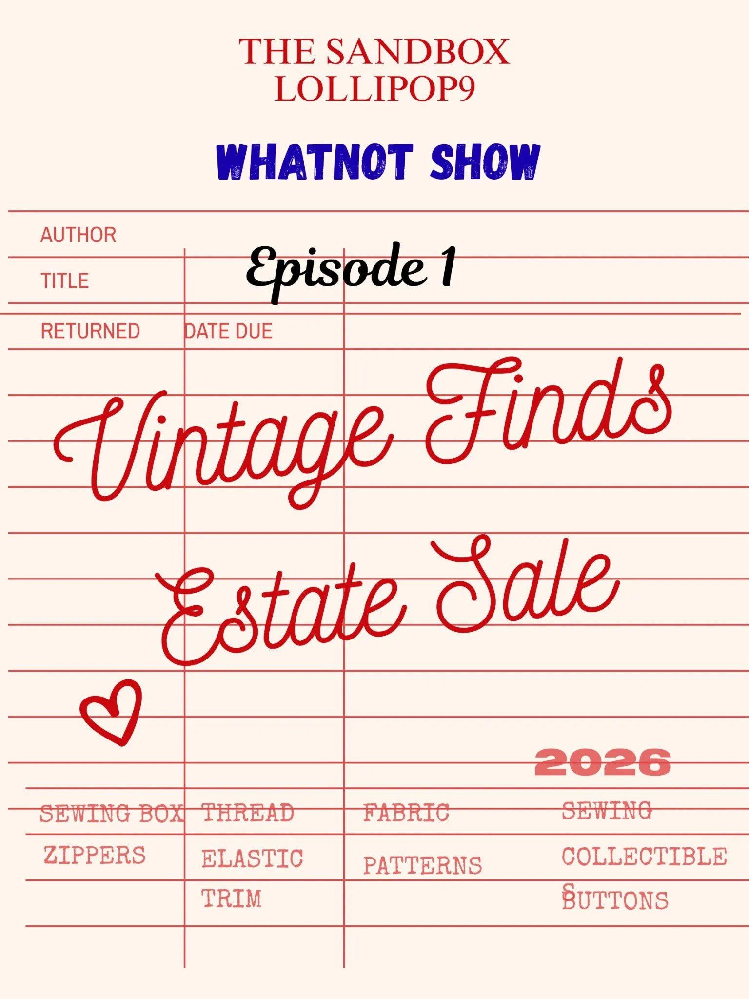Thumbnail for live show