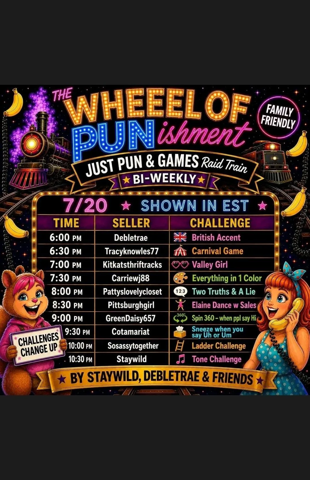 Thumbnail for live show