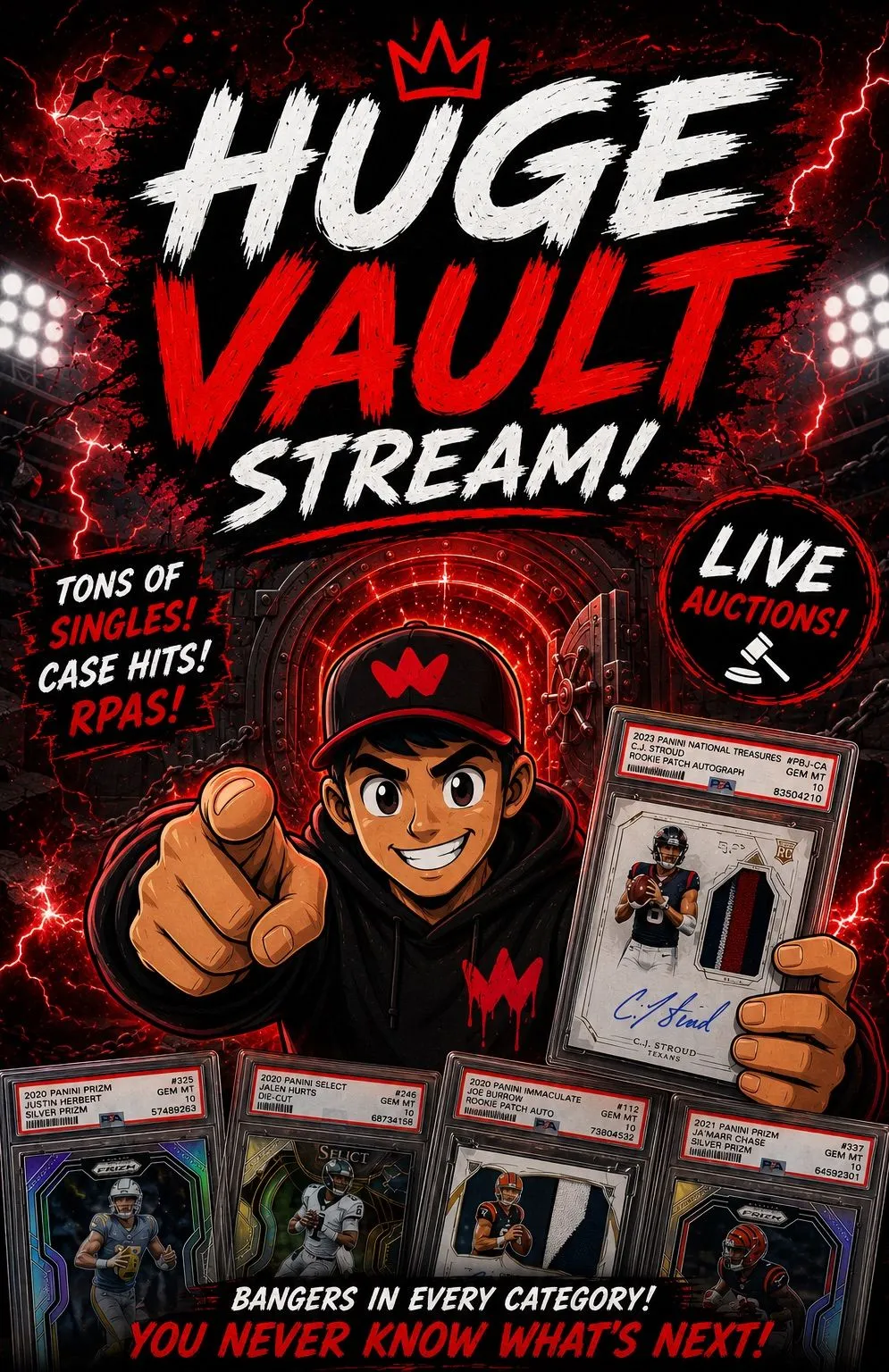 Thumbnail for live show