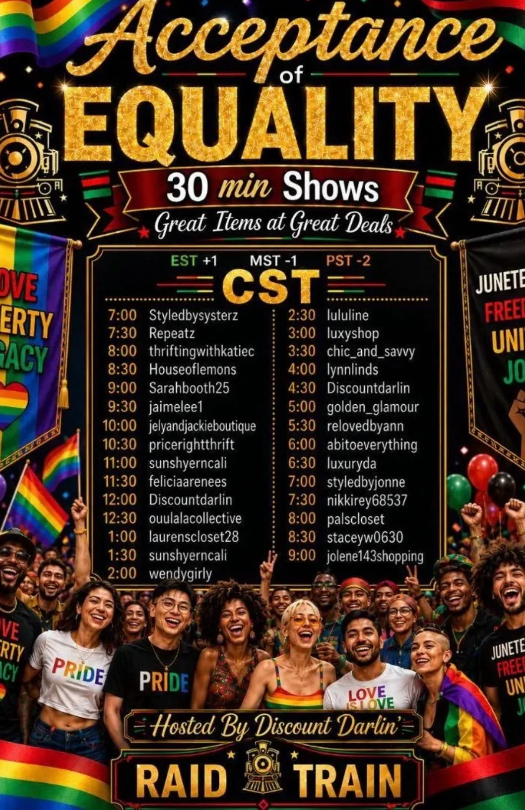 Thumbnail for live show