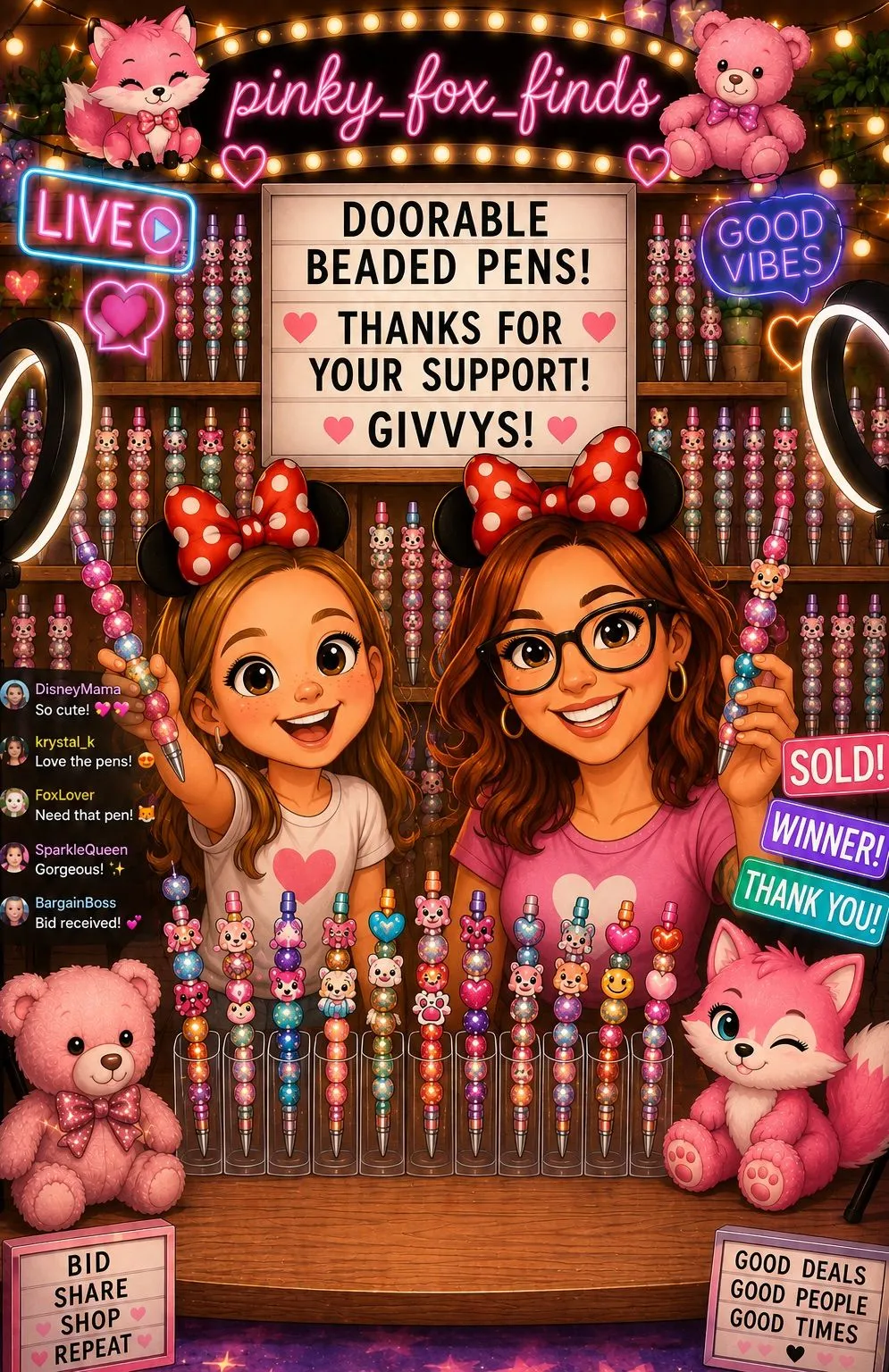 Thumbnail for live show